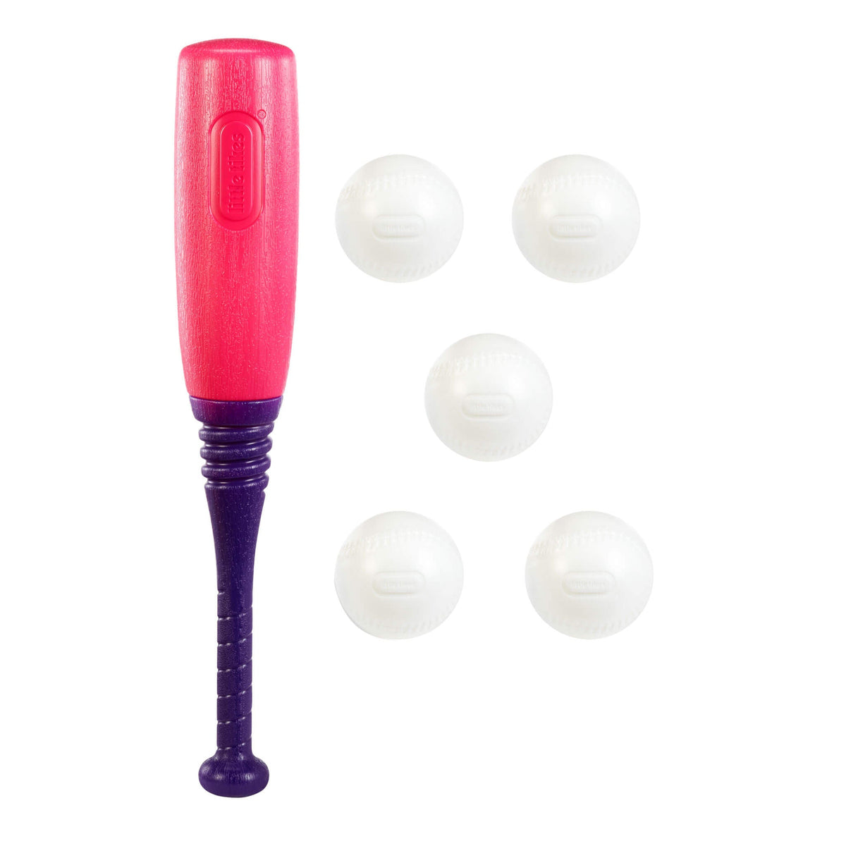 TotSports? T-Ball Set with 5 Balls - Pink