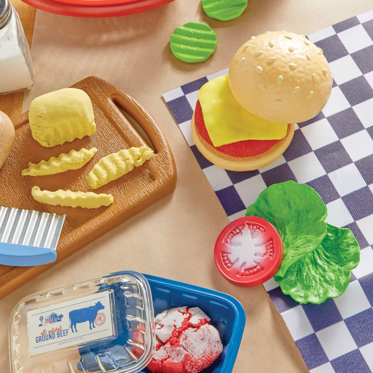 Creative Chefs? Cheeseburger and Fries Kit
