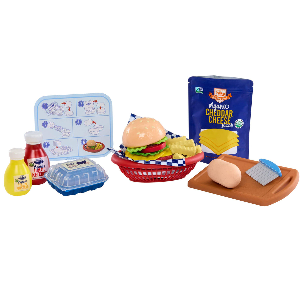 Creative Chefs? Cheeseburger and Fries Kit