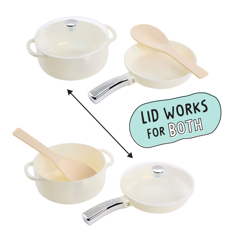 Sweet Spaces? Pots & Pans Set - White
