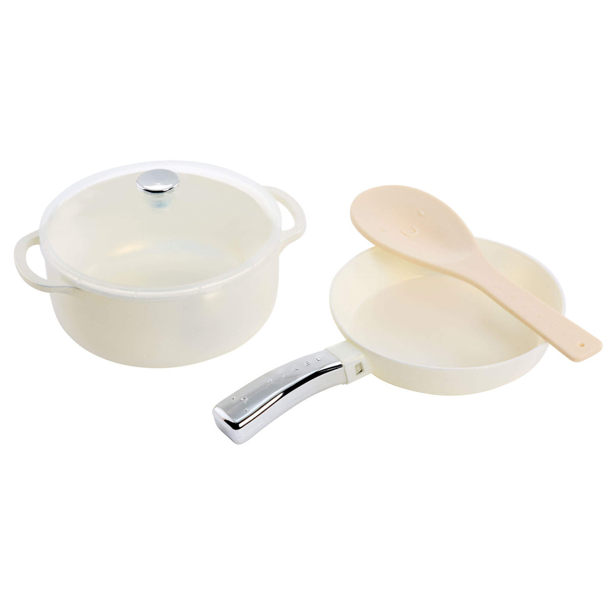 Sweet Spaces? Pots & Pans Set - White