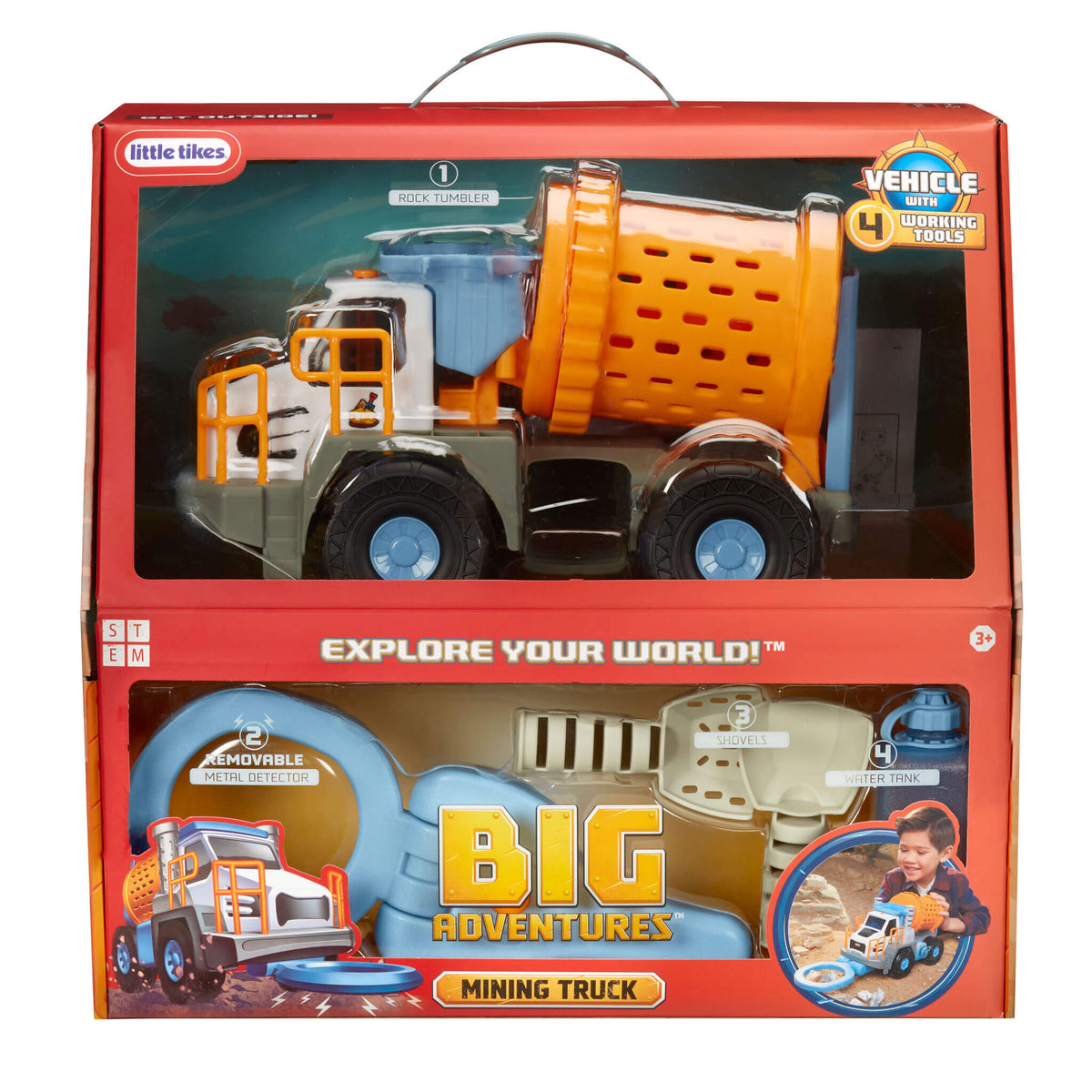 Big Adventures? Metal Detector Mining Truck