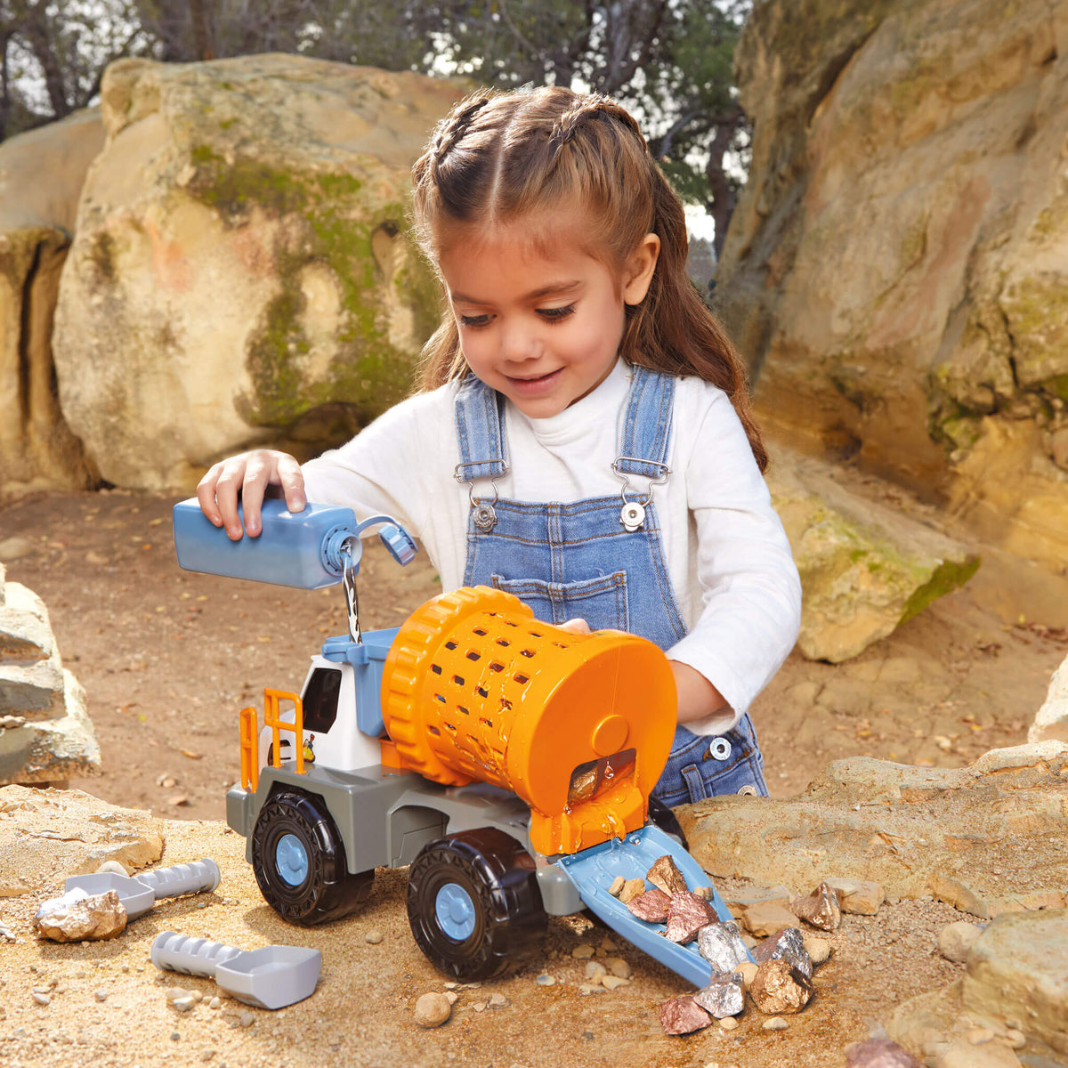 Big Adventures? Metal Detector Mining Truck