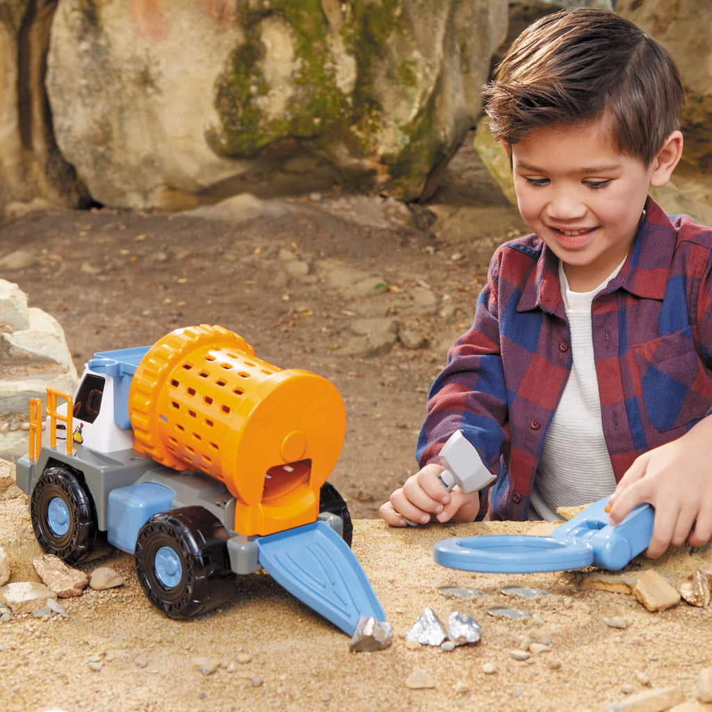 Big Adventures? Metal Detector Mining Truck