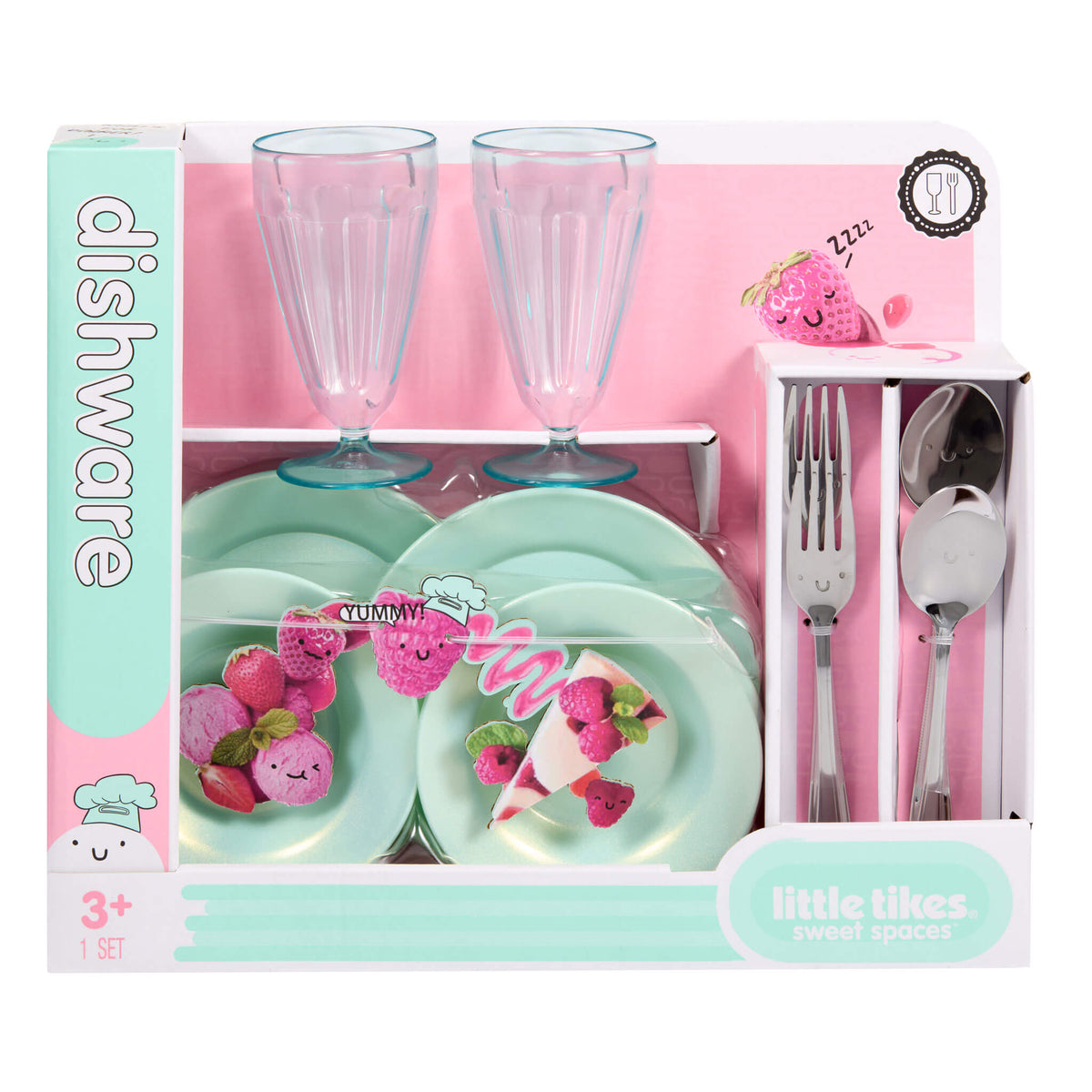 Sweet Spaces? Dishware Set - Sea Foam