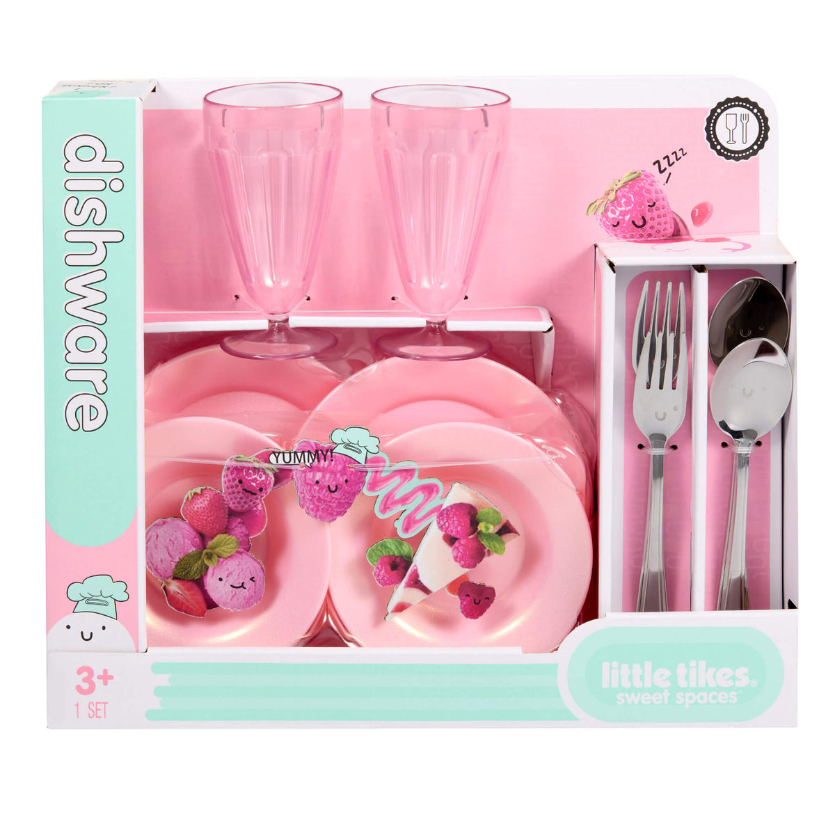 Sweet Spaces? Dishware Set - Pink