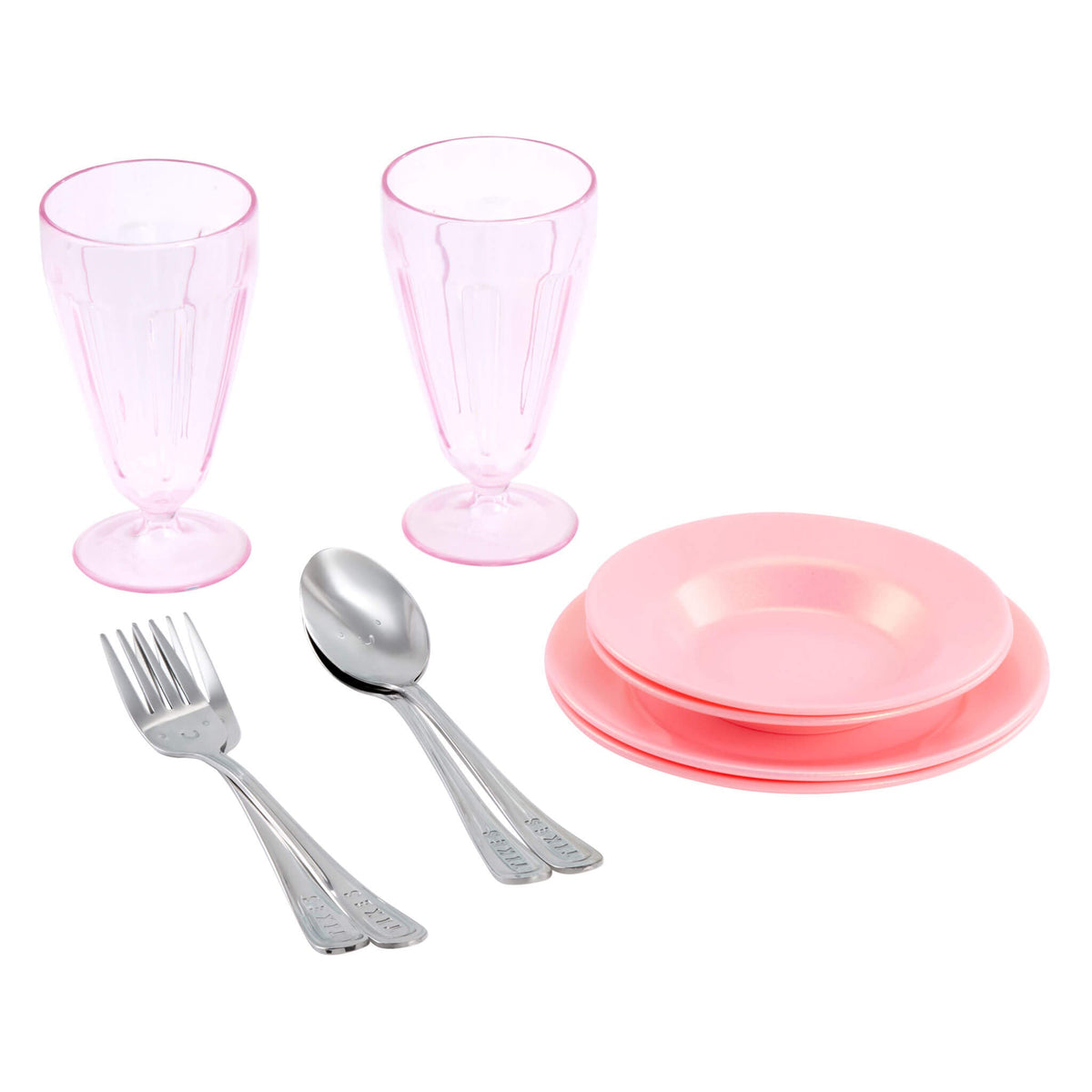 Sweet Spaces? Dishware Set - Pink