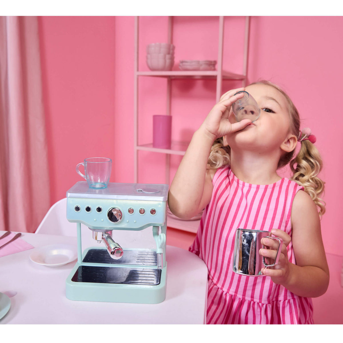 Sweet Spaces? Espresso Machine - Sea Foam
